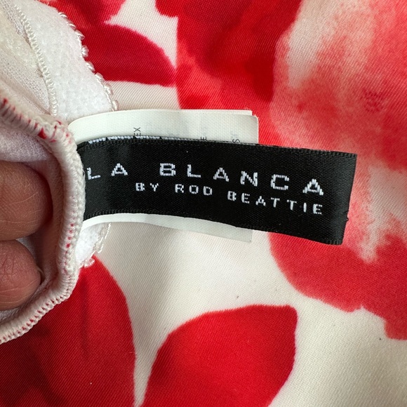 LA BLANCA 2pc swim suit, size 8 with matching pants, size S, VGC - Picture 10 of 16